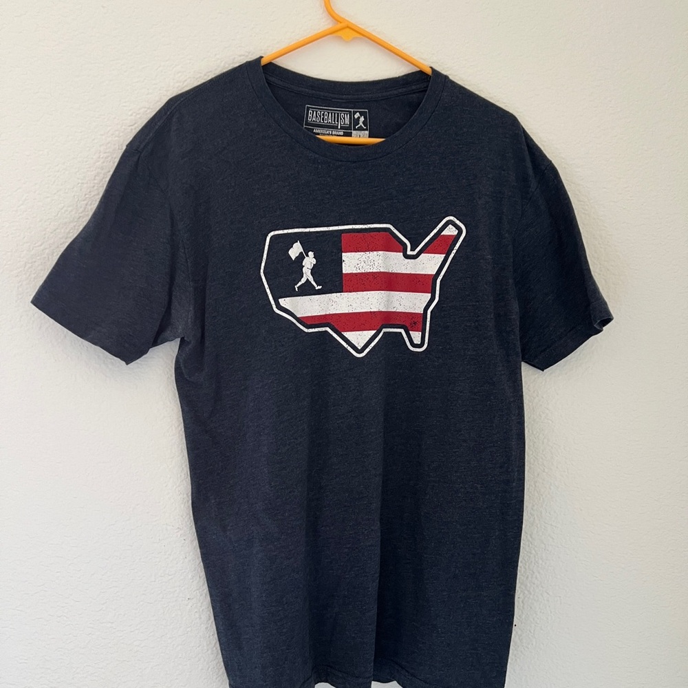 LOT of men’s Baseballism t-shirts, L